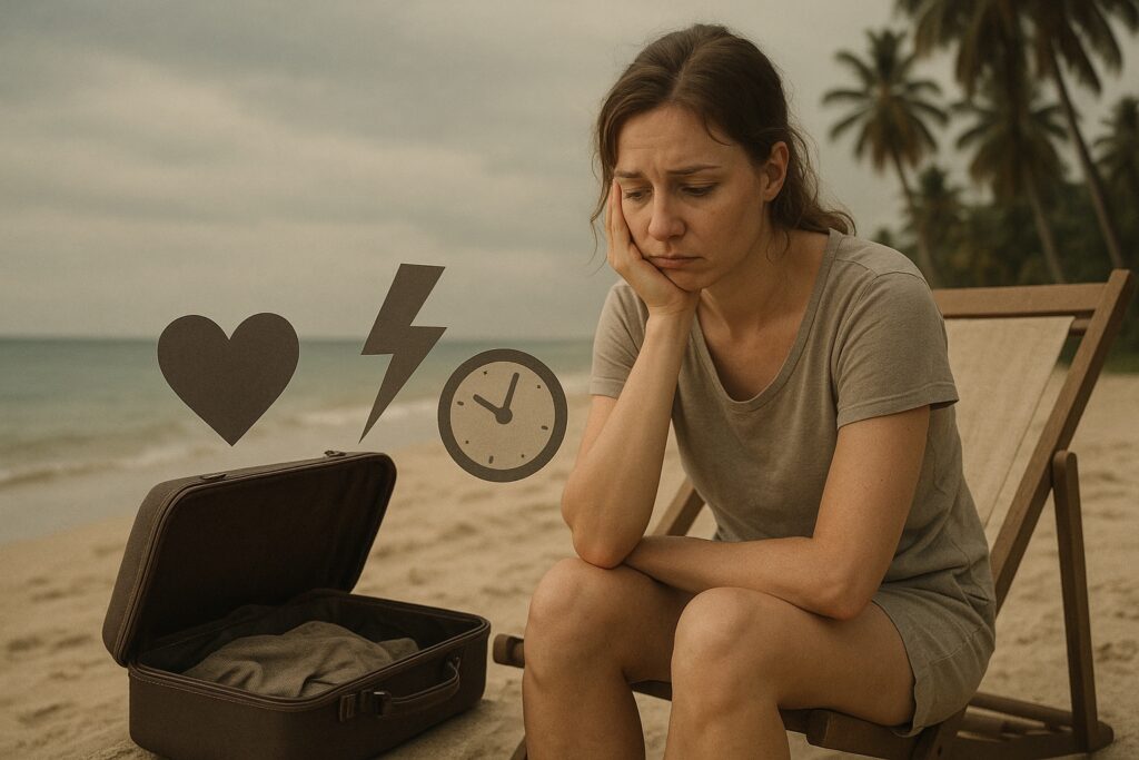 Urlop bez stresu – jak emocje, których nie widać, psują wypoczynek